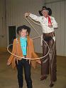 Ranger Rick has a height advantage over Cathy
